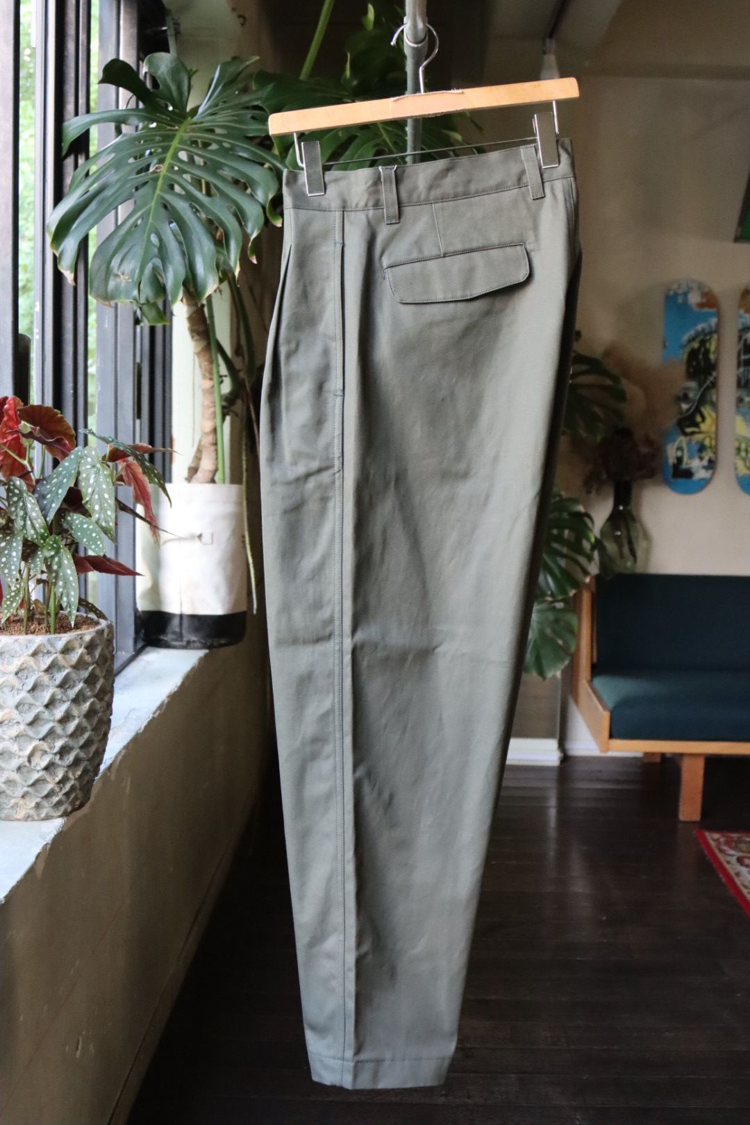 is-ness - イズネス23AW ワイドチノパンツ WIDE CHINO PANTS(16PT02T02