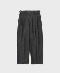 ANOTHER OFFICEアナザーオフィス Santiago Mild Slacks(AOEFPT008)Heather Charcoal☆10月10日(金)新作発売！