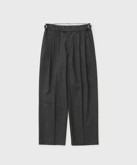 ANOTHER OFFICEアナザーオフィス Santiago Mild Slacks(AOEFPT008)Heather Charcoal☆10月10日(金)新作発売！