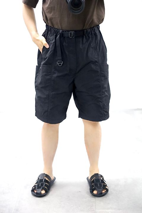 COMME des GARCONS HOMME 26SS ナイロンタッサー半袖シャツスタイル