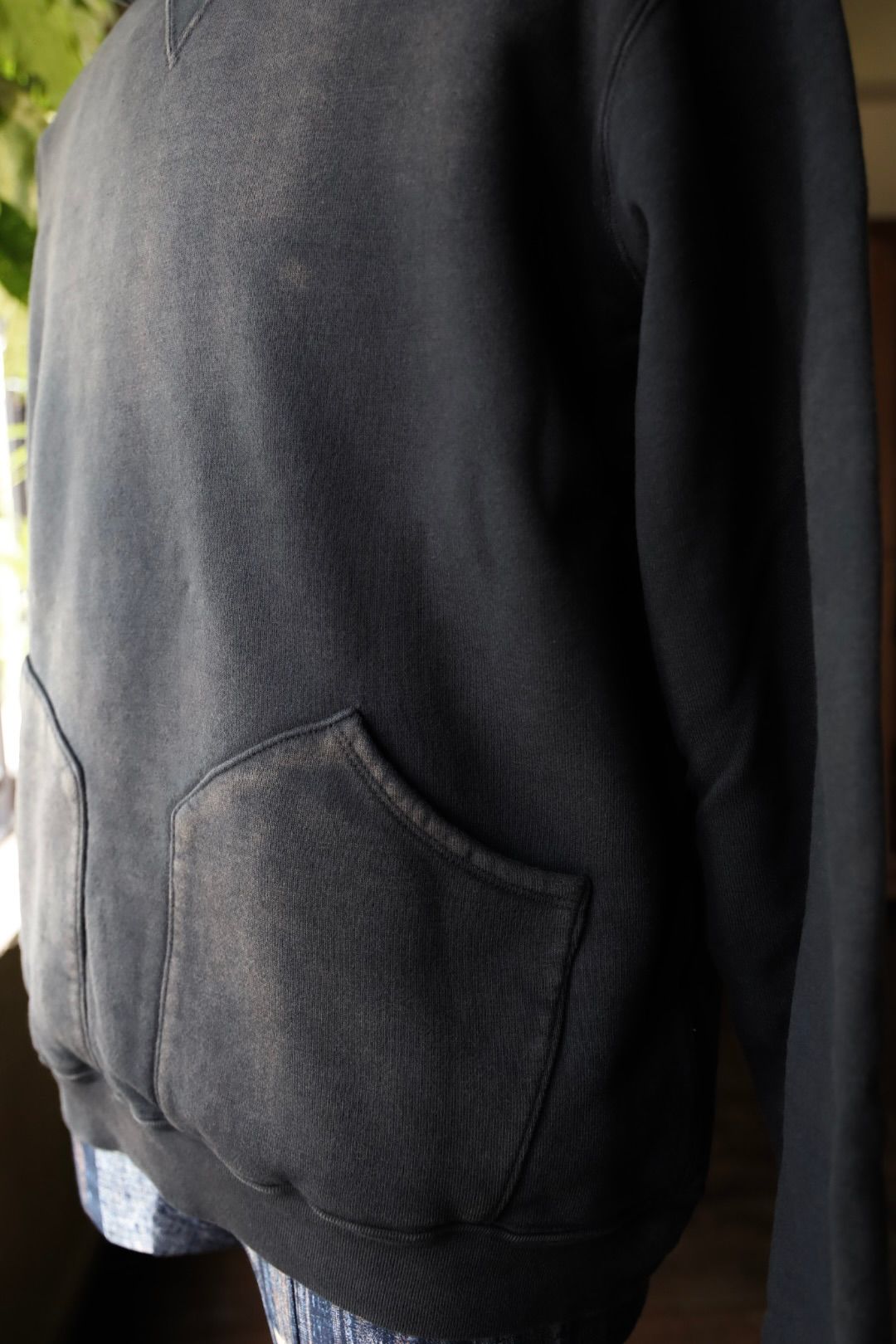 アプレッセ 2025 STYLE2 Vintage Attached Hood Sweat Parka(25AAP-05-10)BLACK☆8月30日(土)発売！