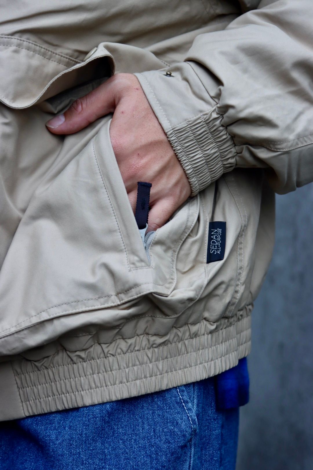 セダンオールパーパスFW23 Fleece Lined Jacket (SD23F-JK03)Khaki