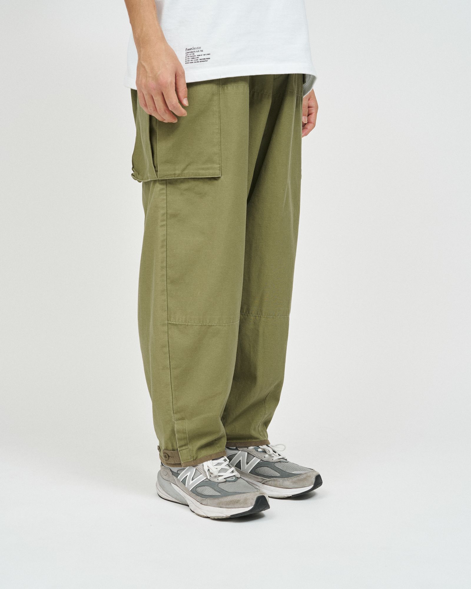 フレッシュサービスBACK SATEEN MOUNTAIN CARGO PANTS(FSC253-40143)OLIVE☆10月11日(土)発売！