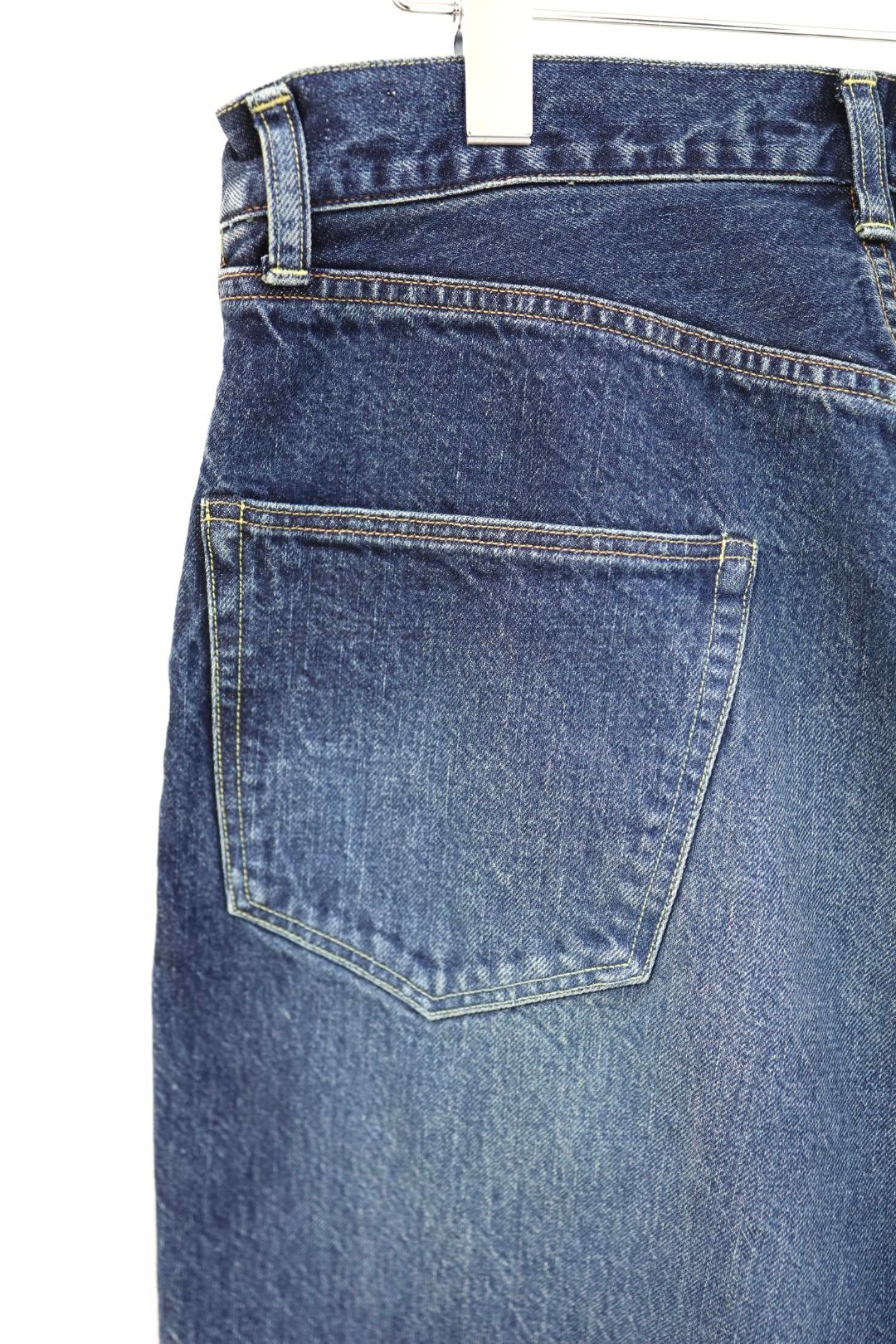 ブラームスルーツストック 26SS 13.5oz Denim Pants Wide(bROOTS25F8S26USD)USED-Indigo☆3月13日(金)新作発売！