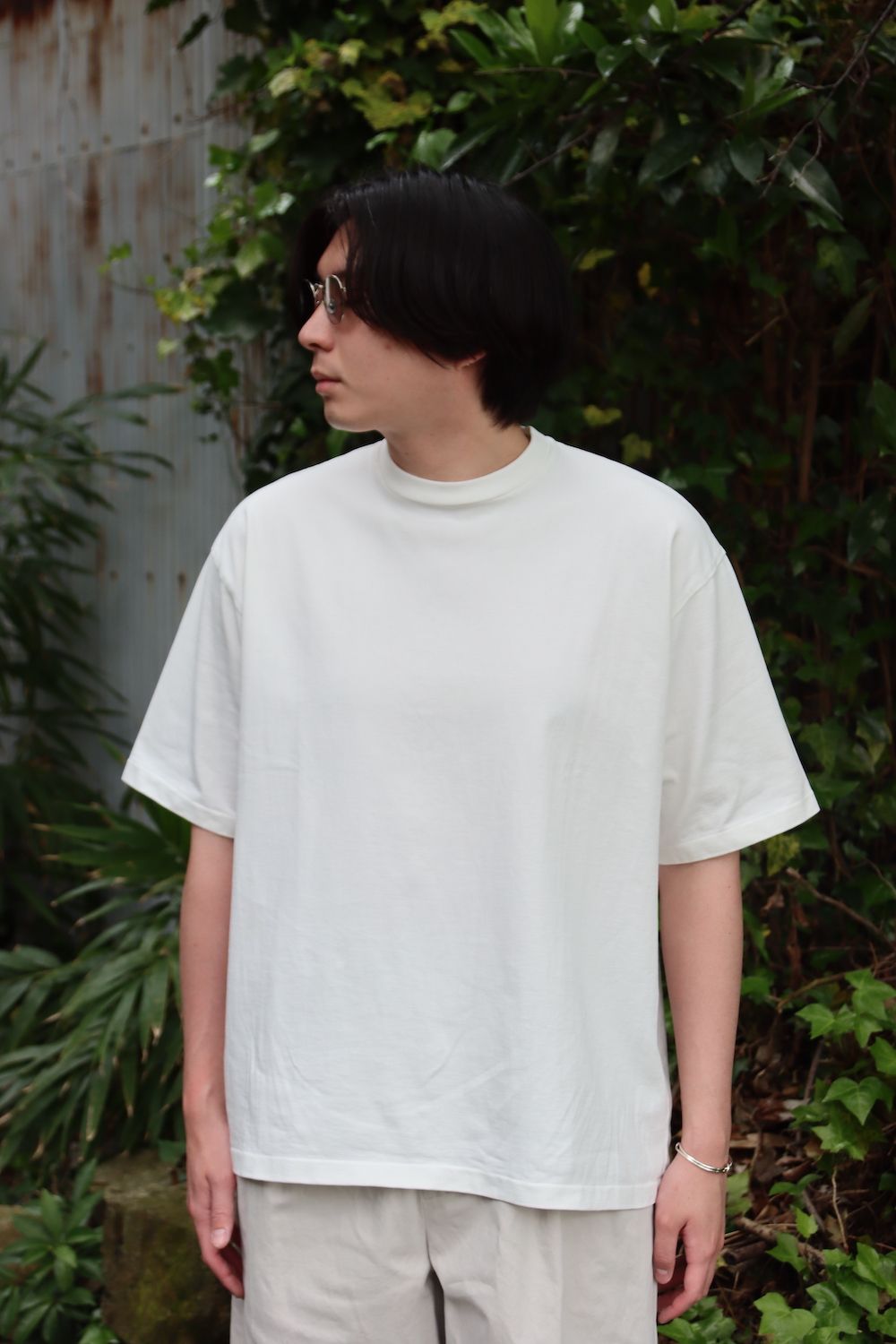 comoliA.PRESSE Heavy Weight T-shirt アプレッセ