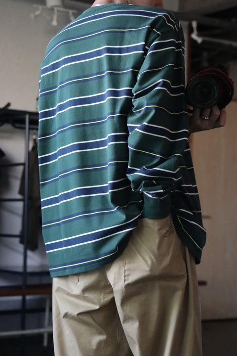 FreshService フレッシュサービス 23AW MULTI BORDER L/S TEEスタイル
