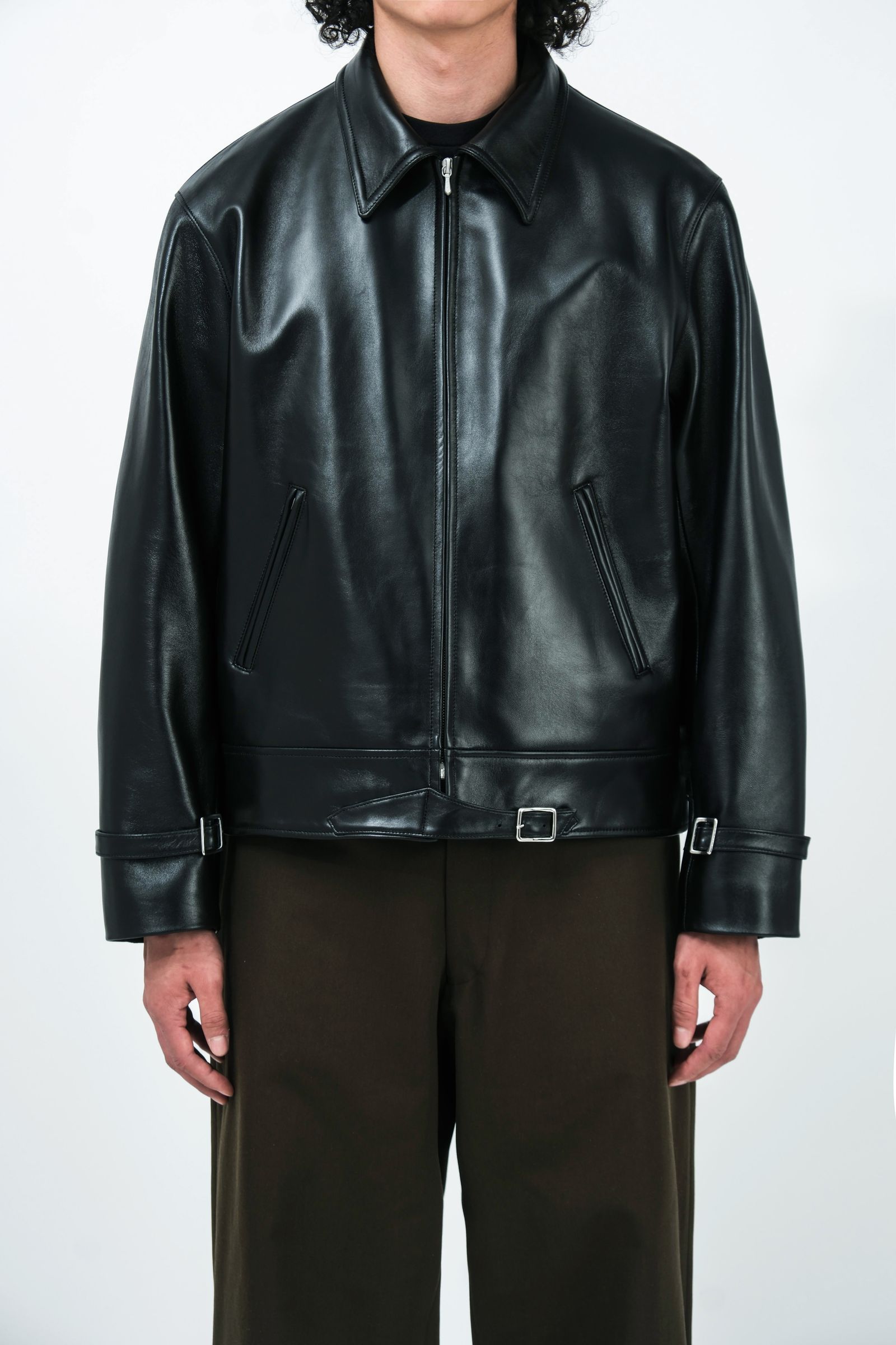 アプレッセ 2026 STYLE1 Leather French Riders Jacket(26SAP-01-05)BLACK☆11月29日(土)発売！