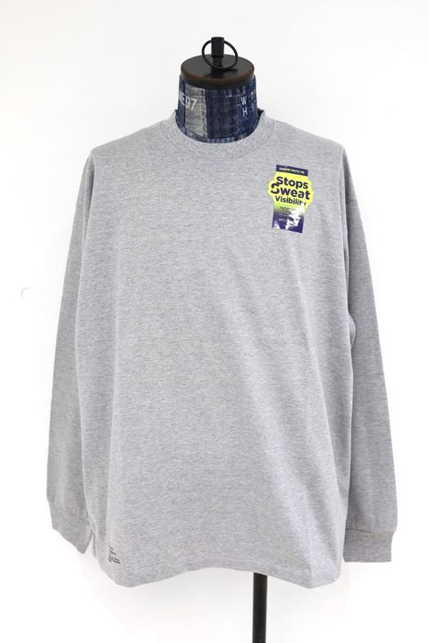 フレッシュサービス COMFORT-PROTEC L/S TEE(FSC262-70090)H.GRAY☆6月27日(土)発売！