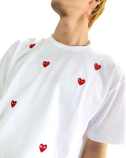 PLAY COMME des GARCONS 24SS PLAY MANY HEART S/S T-SHIRT 2024.3.2