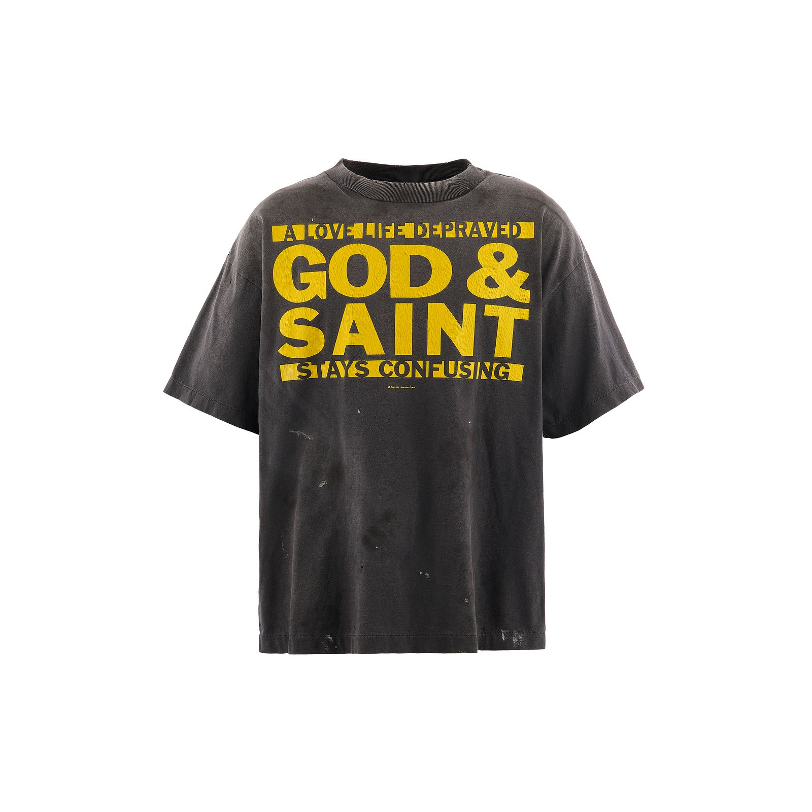 セントマイケル 26SS GOD SAINT SS T-SHIRT (SM-MK8-0000-004)BLACK☆3月20日(金)発売！
