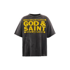セントマイケル 26SS GOD SAINT SS T-SHIRT (SM-MK8-0000-004)BLACK☆3月20日(金)発売！