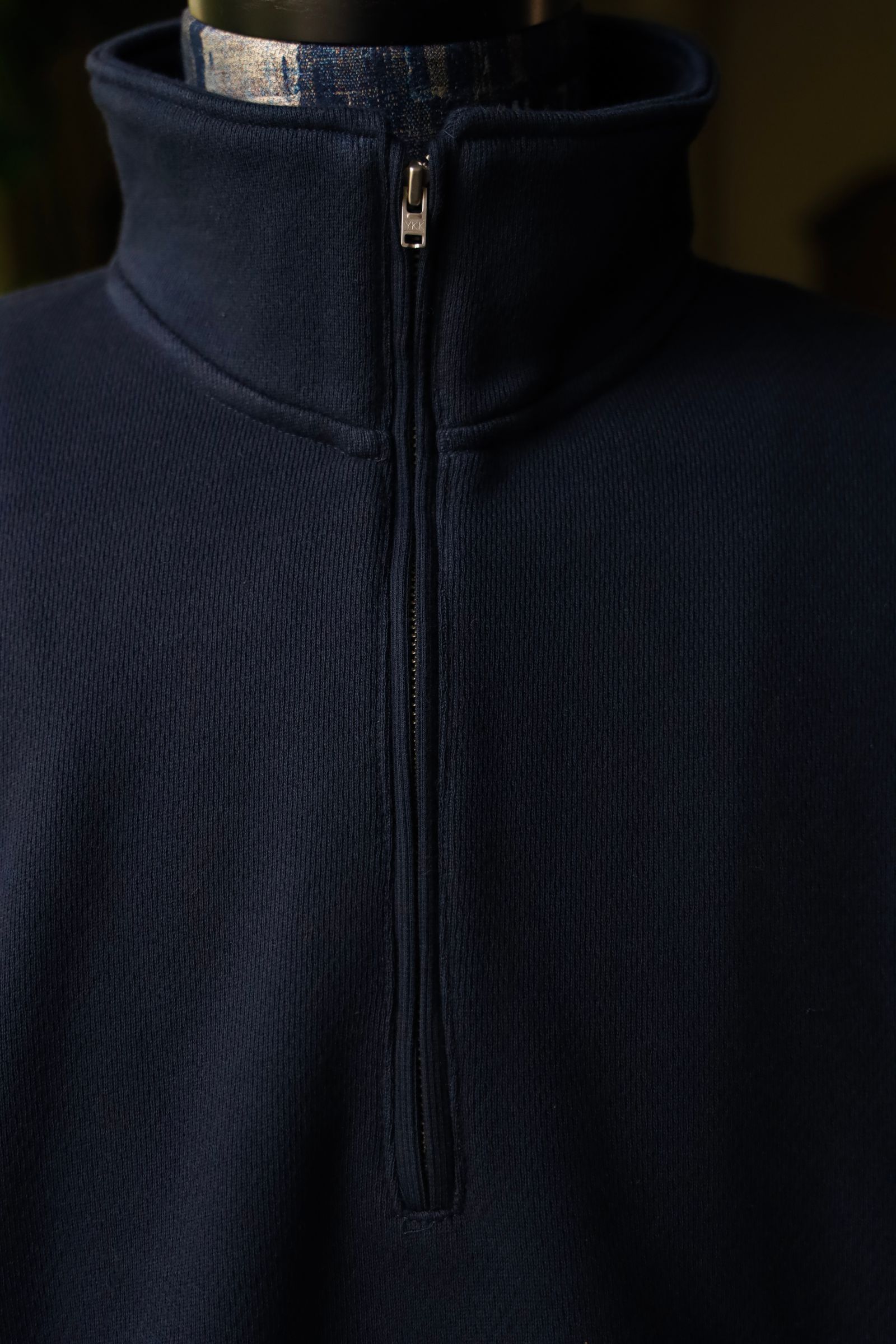 フレッシュサービス HEAVY OZ  HALF ZIP  PULLOVER(FSC244-70162)NAVY