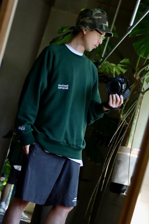VIBTEX for FreshService SWEAT CREW NECK PULLOVERスタイル