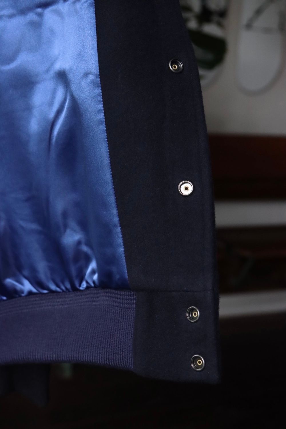イズネス 22AW AWARD JACKET (1004AWJK01)NAVY