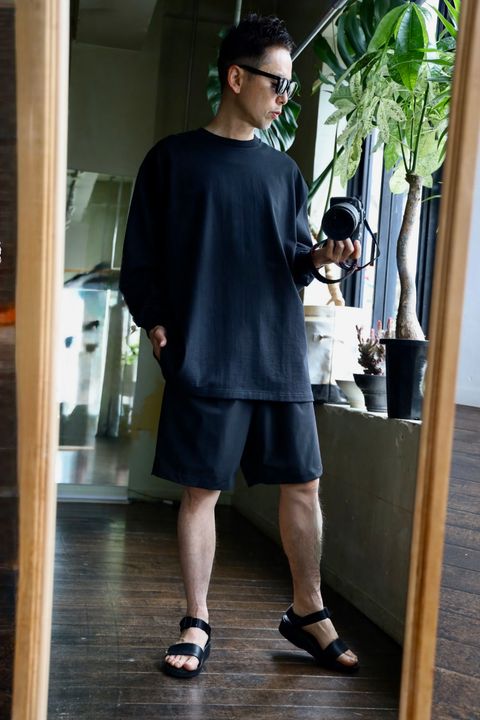 Graphpaper Flex Tricot Chef Shortsスタイル2025.5.7.