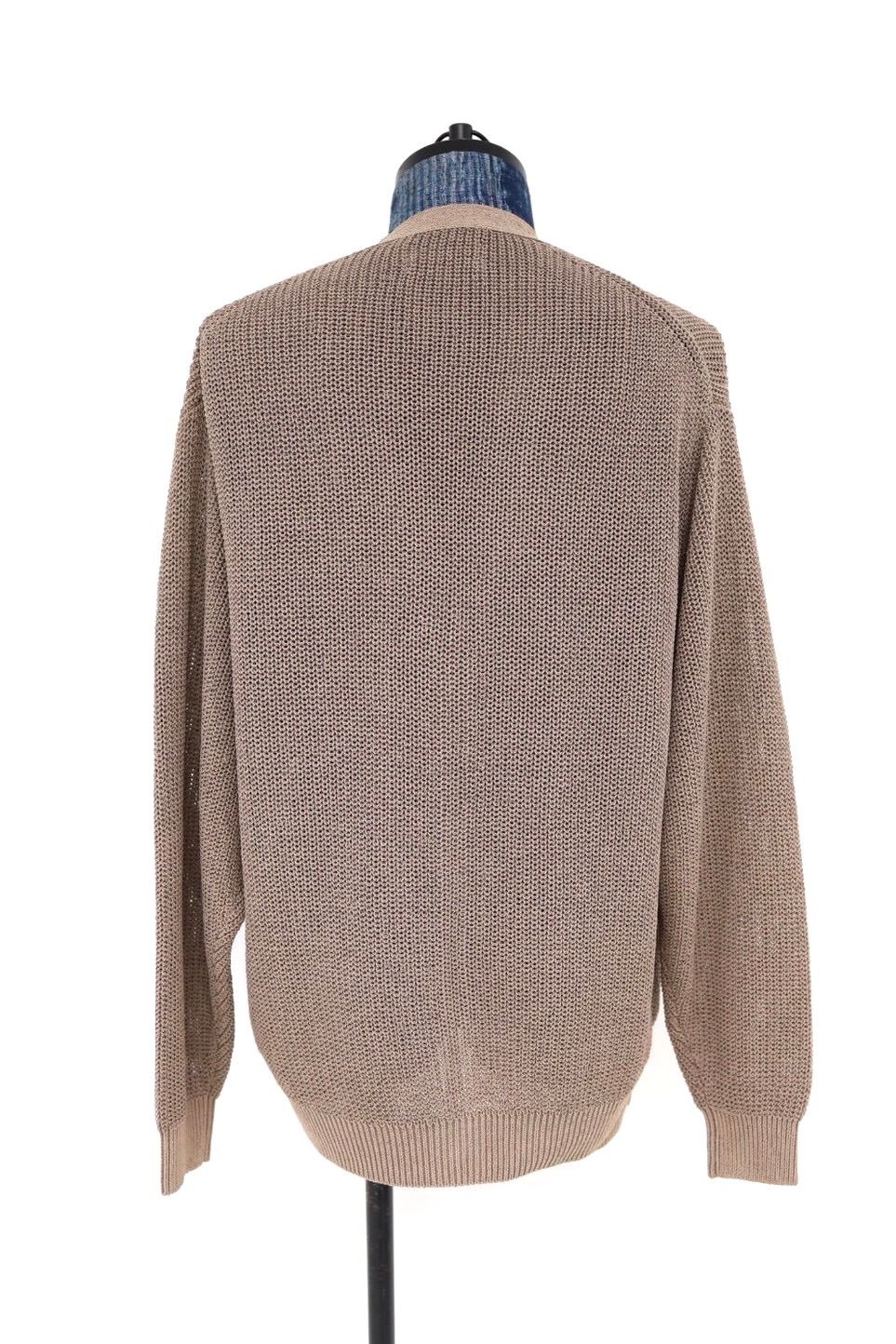 グラフペーパー26SS Coiled Wool Nylon Cardigan(GM261-80434)TAUPE☆2月28日(土)発売！