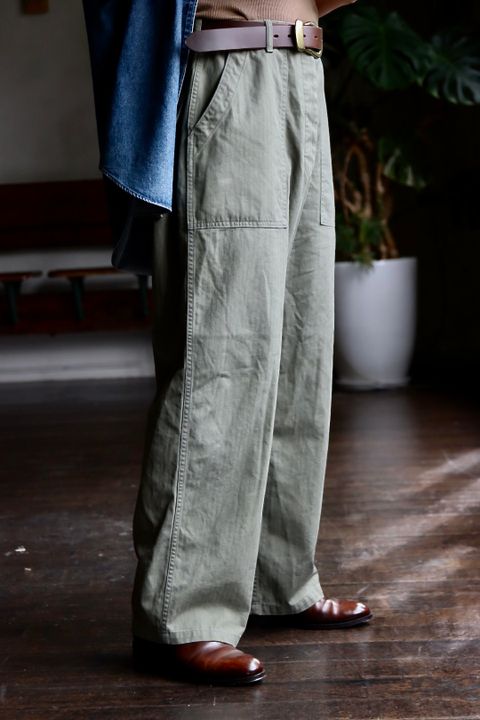 CIOTA 22AW ヘリンボンベイカーパンツスタイル.2022.9.2.