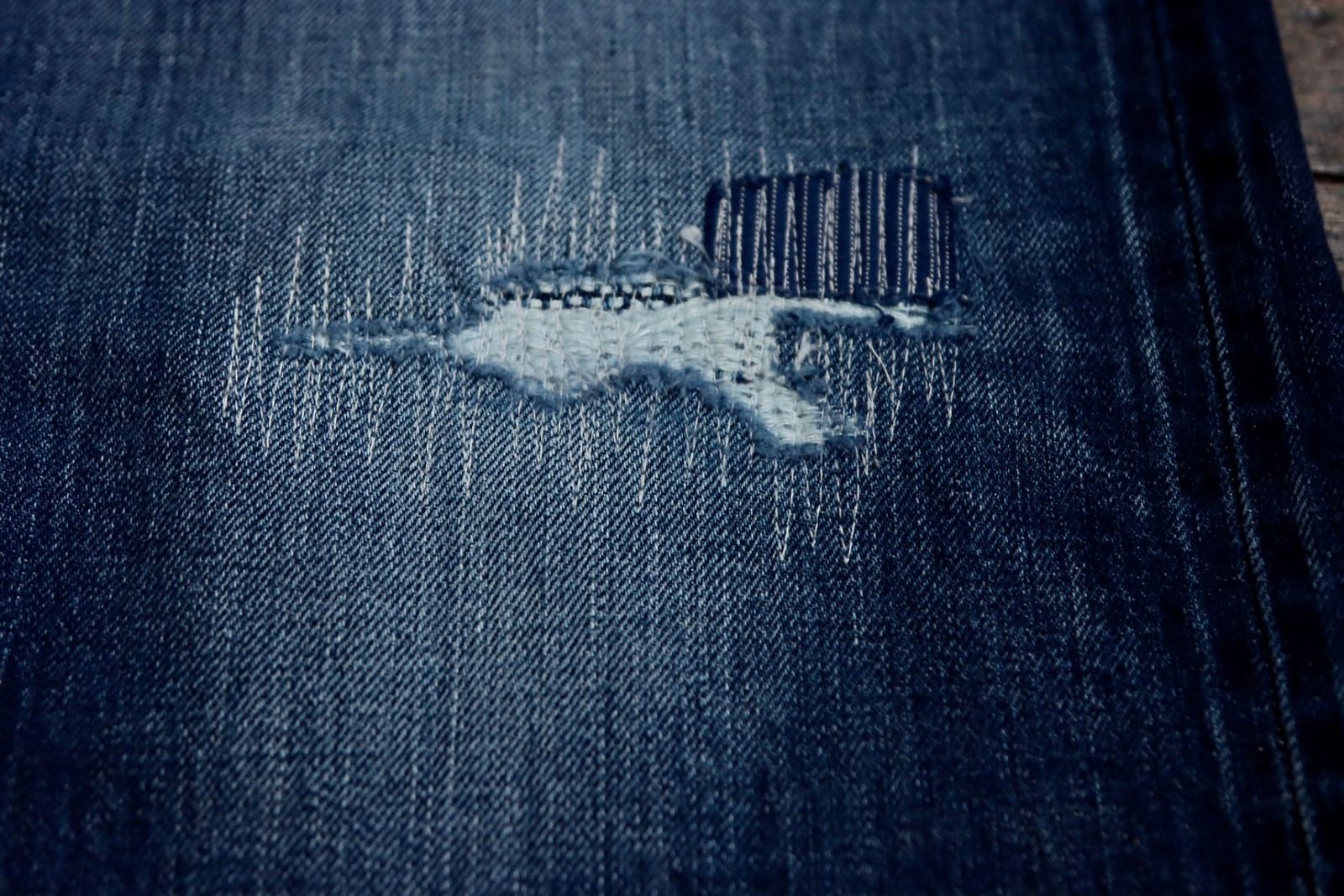 ファンダメンタル デニムCLASSIC STRAIGHT DENIM CS114(FA24MG114)INDIGO