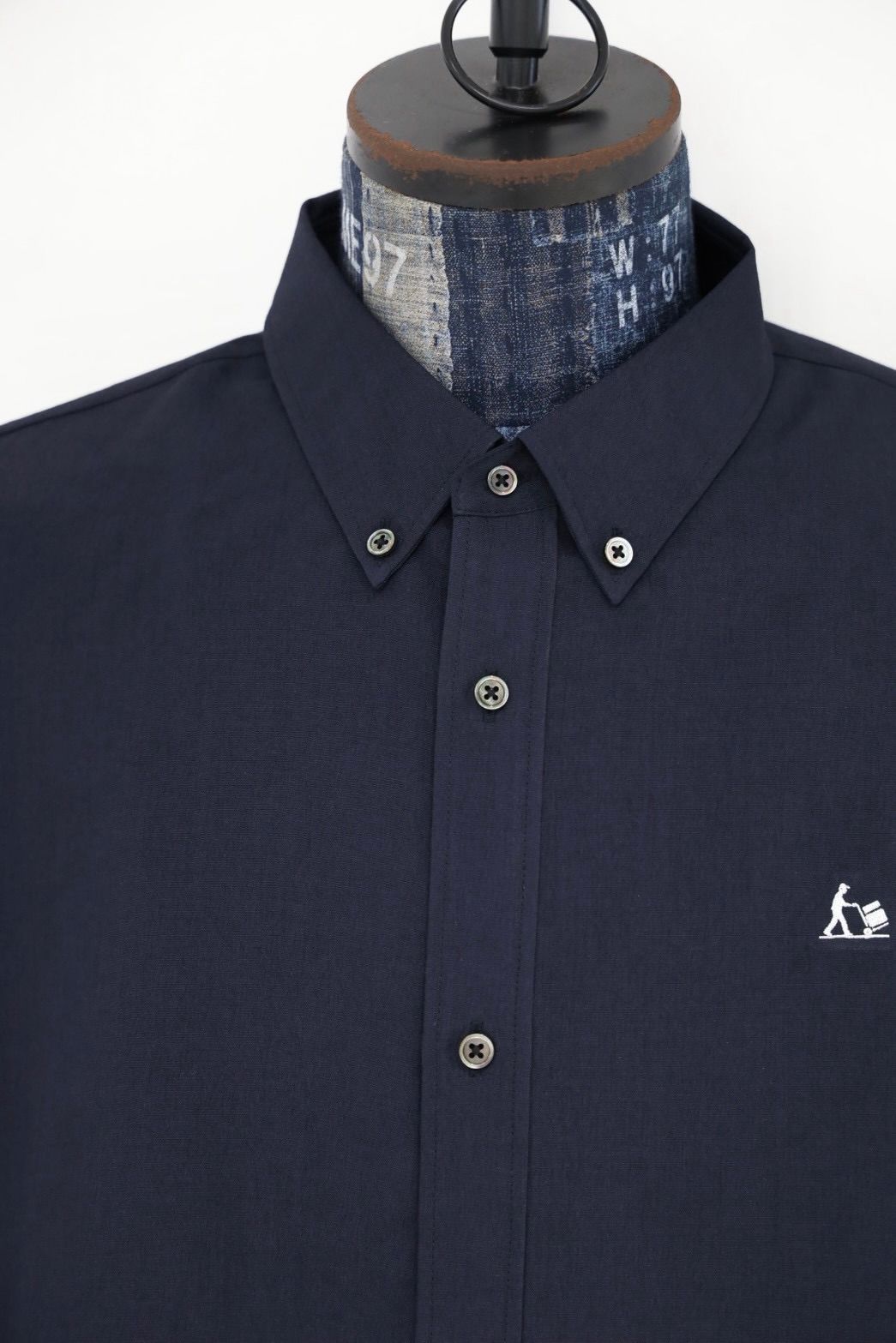 フレッシュサービス 26AW DRY WASHER POPLIN S/S B.D SHIRT(FSC263-50063)NAVY☆8月1日(土)発売！