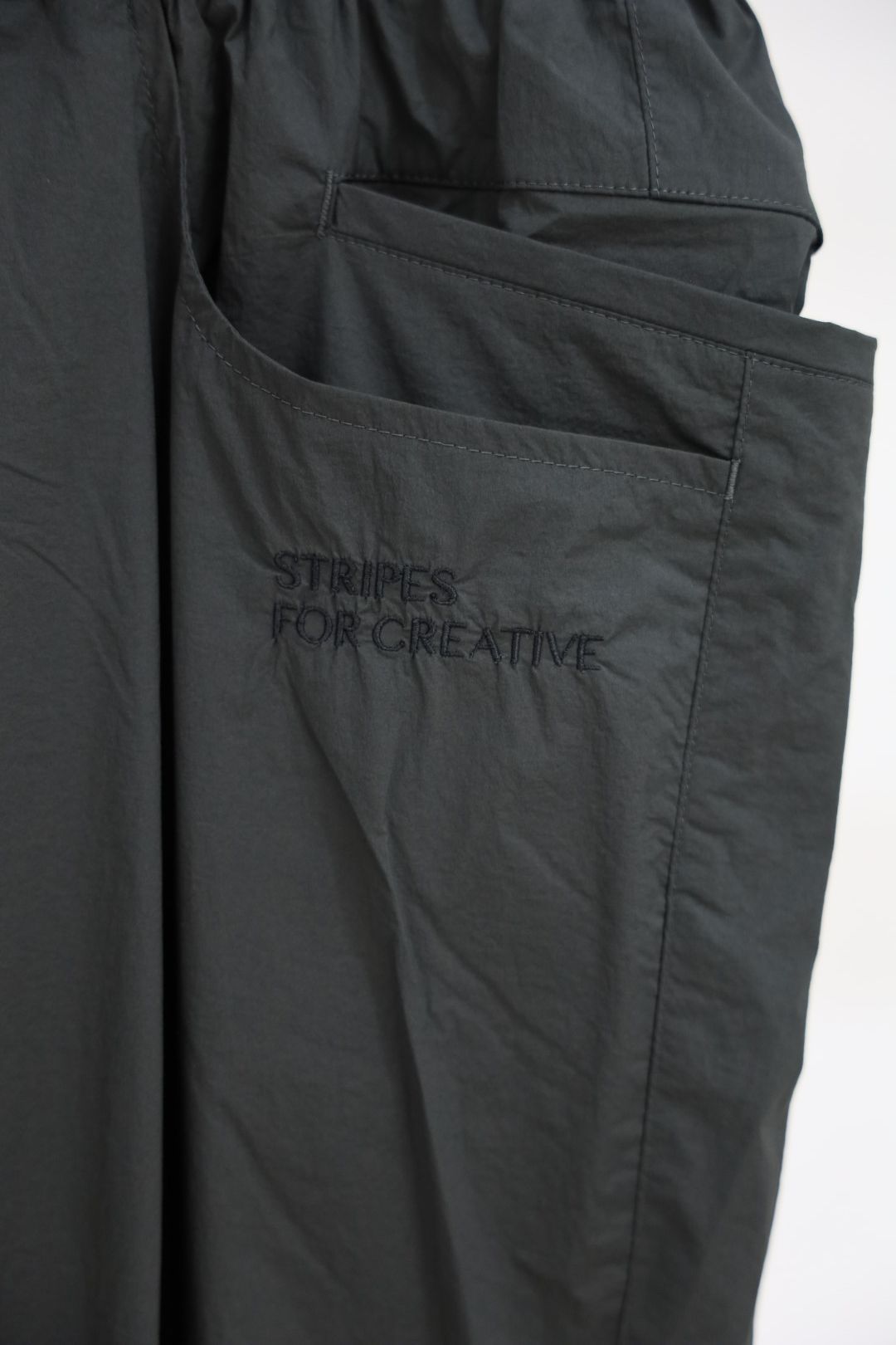 S.F.C 2026FW エスエフシー WIDE TAPERED EASY PANTS(NYLON) (SFCFW26P08)Charcoal☆9月12日(土)発売！