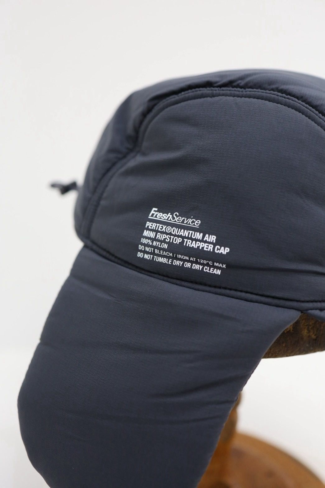 フレッシュサービス 26AW  PERTEX® QUANTUM AIR MINI RIPSTOP TRAPPER CAP(FSP263-90311)GRAY☆10月10日(土)新作発売！