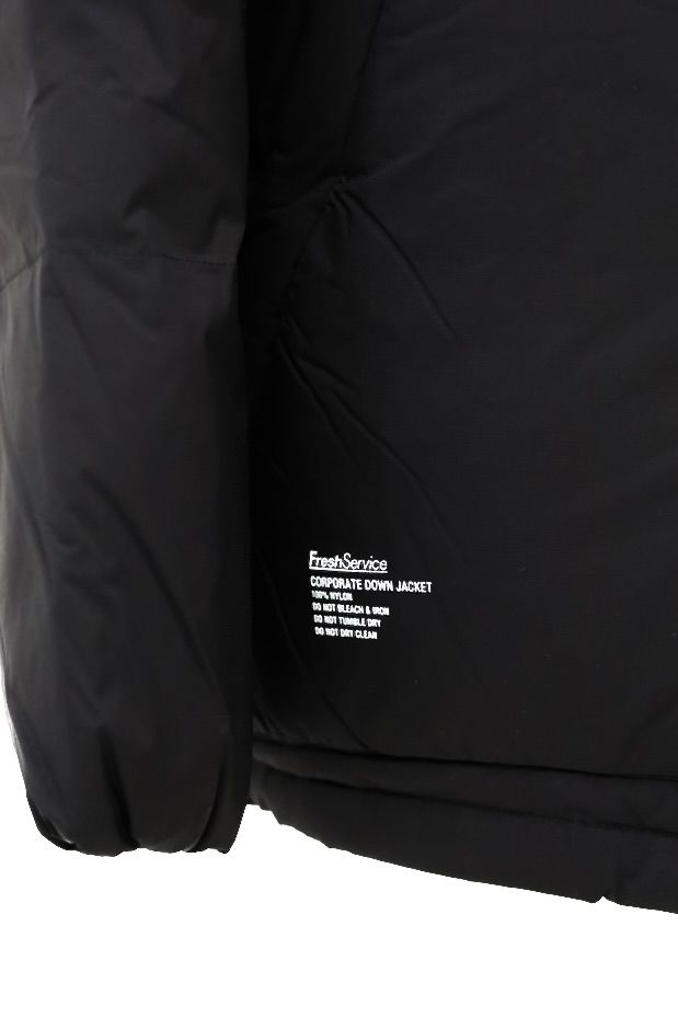フレッシュサービス CORPORATE DOWN JACKET(FSC253-10185)BLACK★10月18日(土)発売！