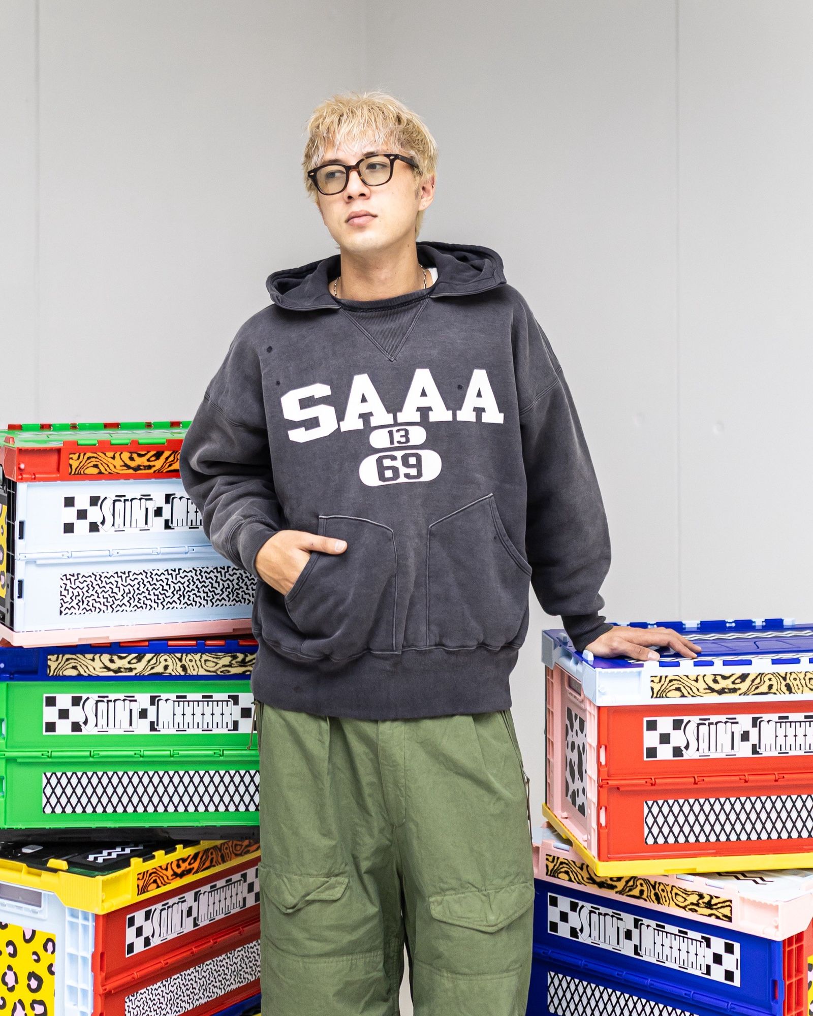 SAINT Mxxxxxx ベルベルジンコラボ  BB_AFTER HOODED DBL FC /SAA⭐︎11月8日(土)新作発売！