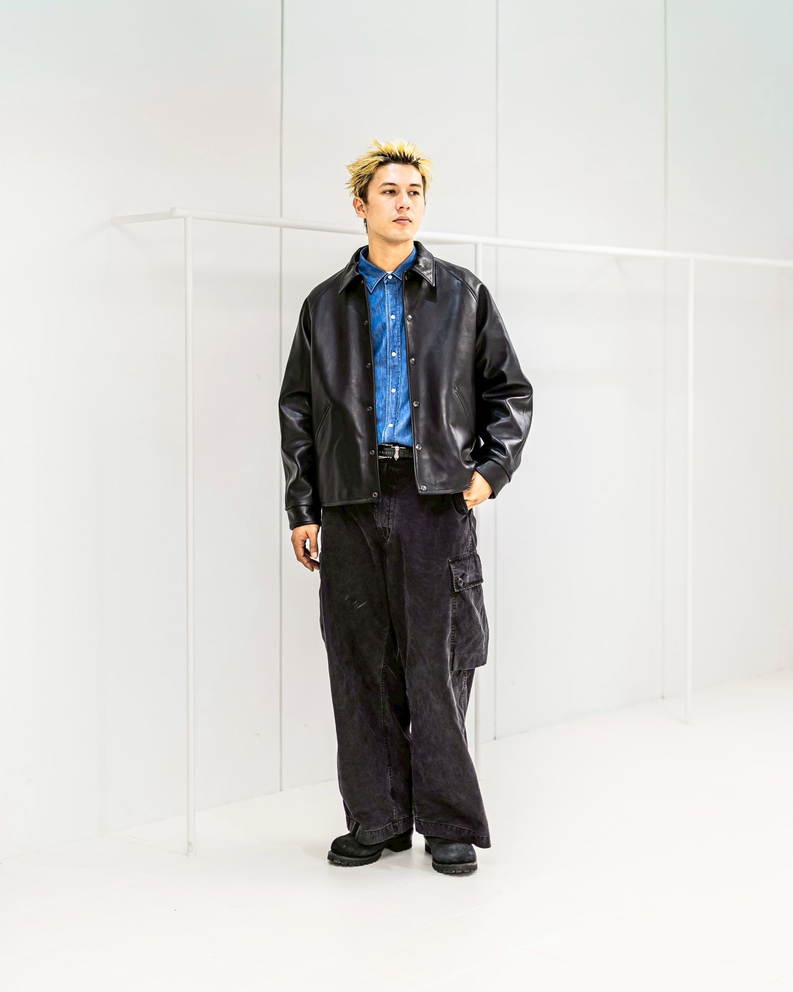A.PRESSE STYLE2 Leather Coach Jacket 10月11日(土)新作発売！