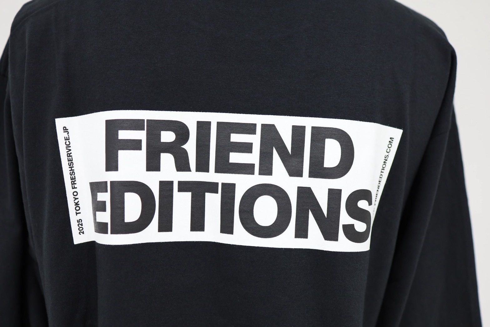 フレッシュサービス FRIEND EDITIONS CORPORATE US TEE"NYC x TYO"(FSC261-70089FE)BLACK☆3月14日(土)発売！