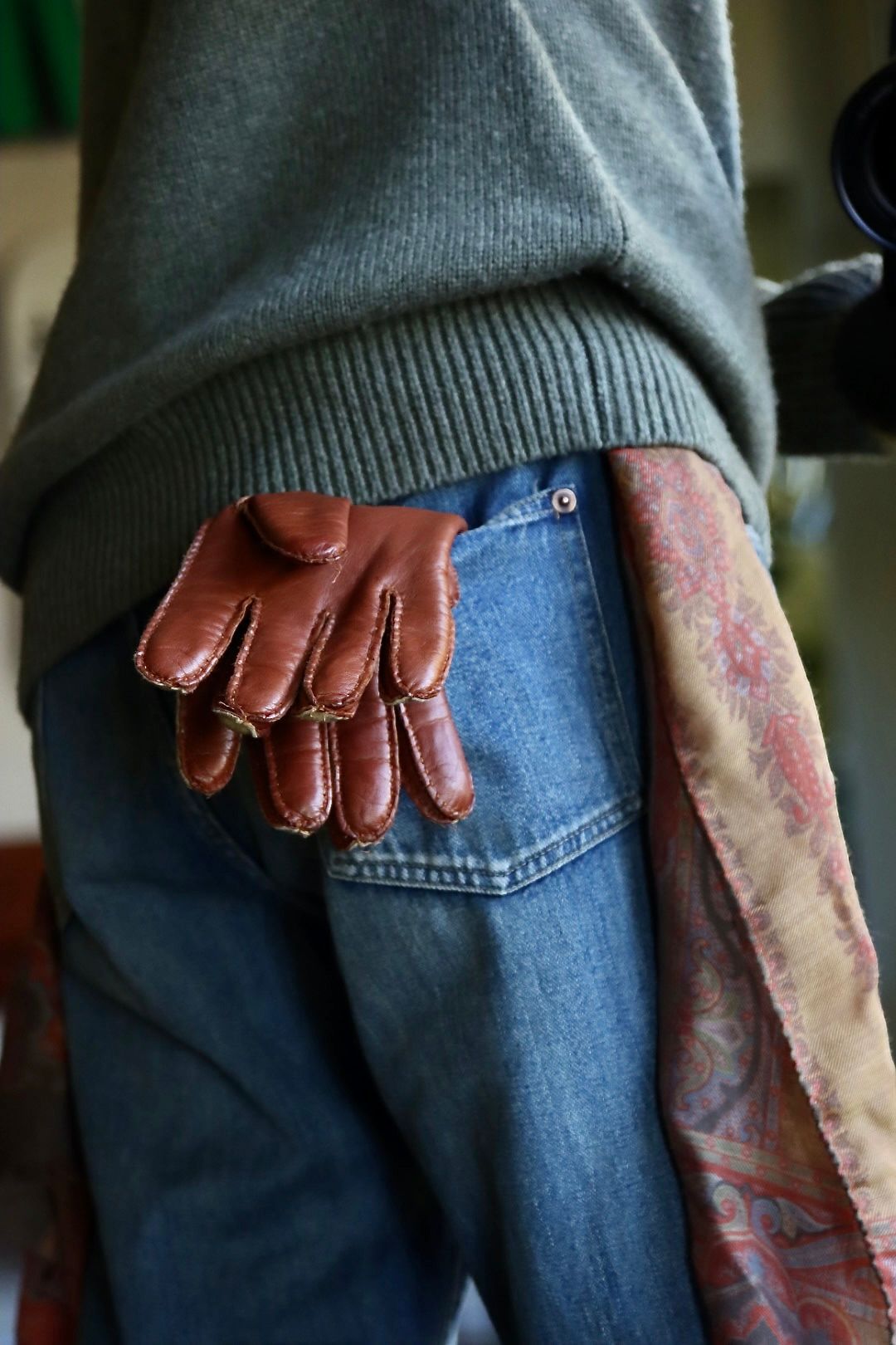 A.PRESSE アプレッセ 23Style No.2 Washed Denim Pantsスタイル