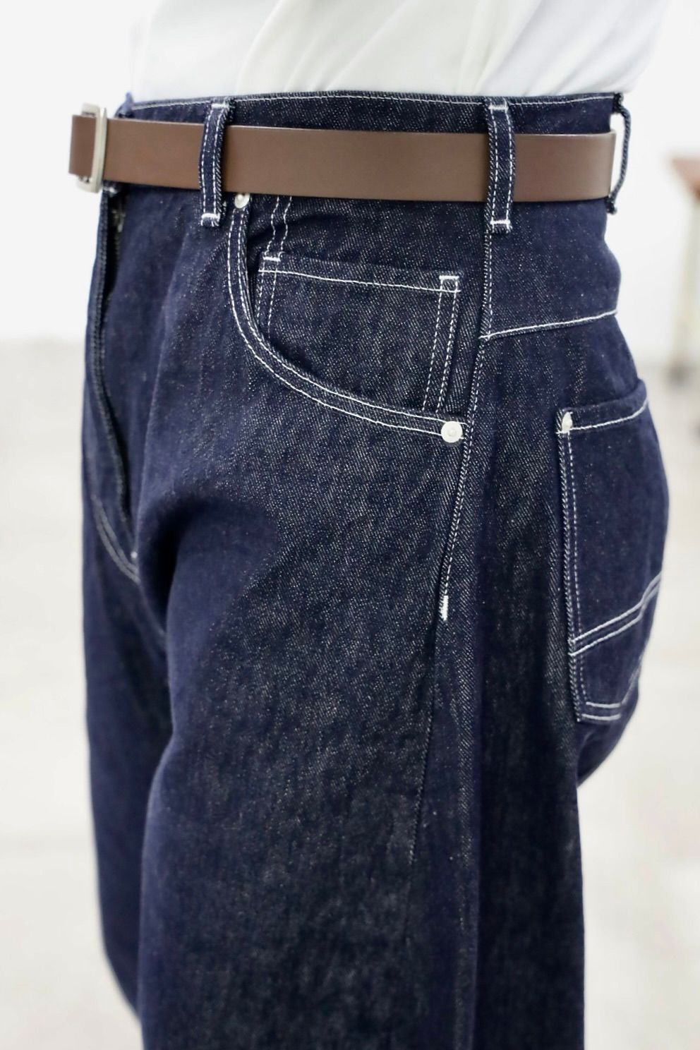 コムデギャルソンオム26FW 綿反応デニムパンツ(HR-P013-051)INDIGO☆8月7日(金)発売！