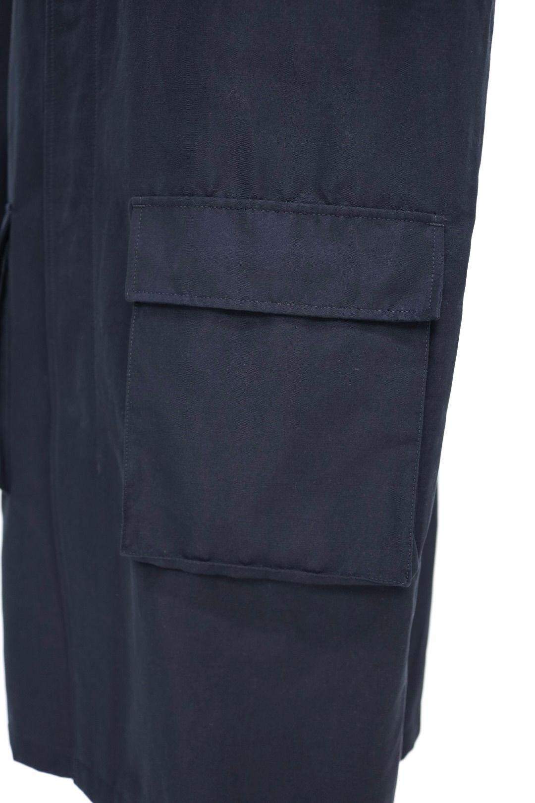 コムデギャルソンオム26SS 綿麻強撚サージコート(HQ-C001-051)NAVY☆2月6日(金)発売！