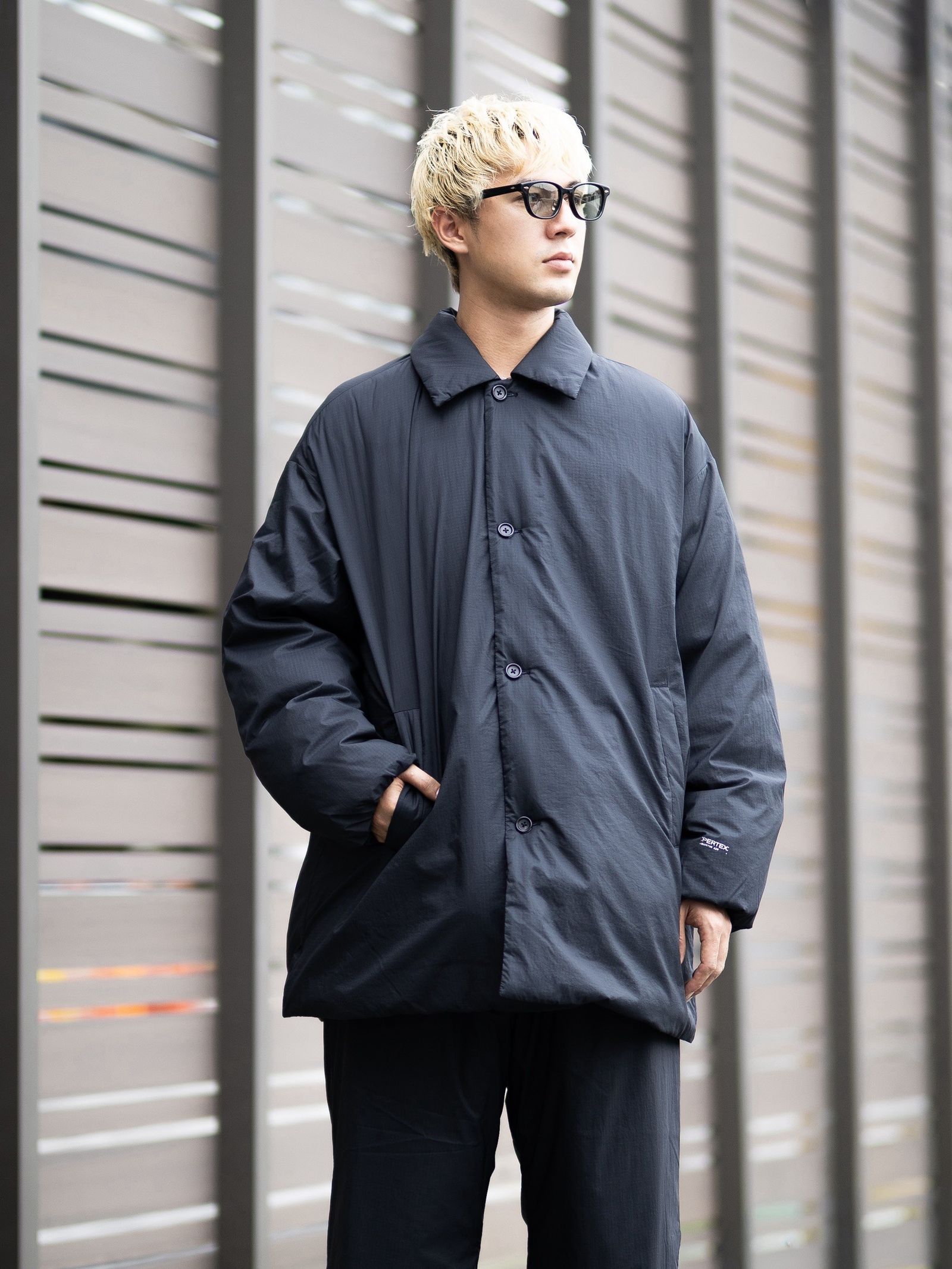 グラフペーパー PERTEX® QUANTUM AIR Bal Collar Down Coat(GM263-10280)BLACK☆9月26日(土)発売！