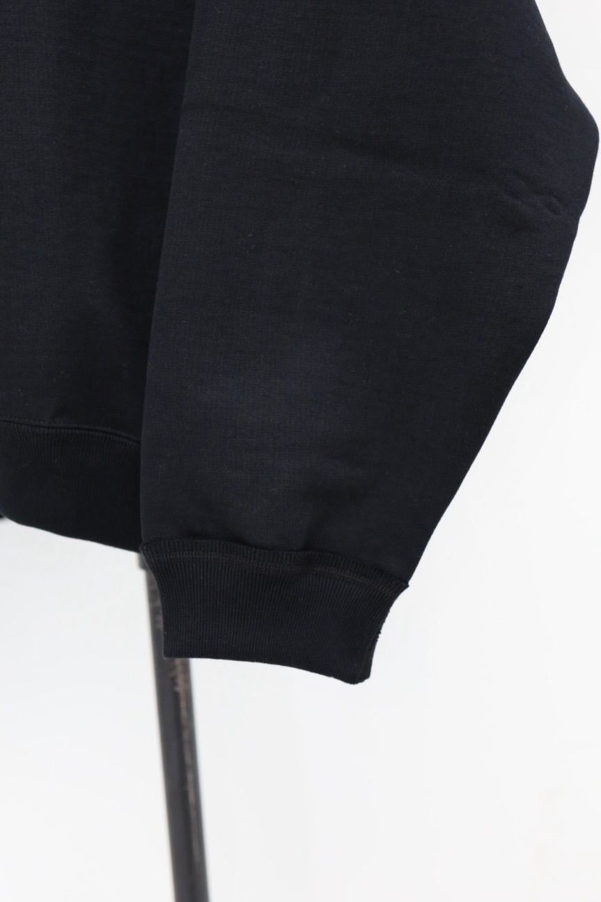 MARKAWARE マーカウェア Organic Cotton Heavy Fleece Skipper Huge Sweatオーガニックコットンヘビー吊裏毛 / スキッパーヒュージスウェット(A25C09CS04C)BLACK☆新作発売！