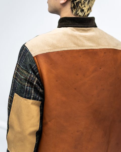 JUNYA WATANABE MAN FILSON Wネーム ウールチェックツイードレザージャケット 11月1日(土)新作発売！