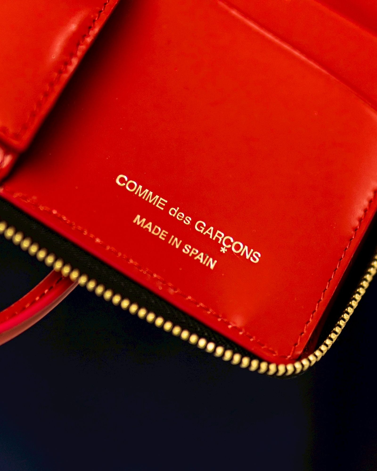 コムデギャルソン 財布 HANDELS BIFOLD ZIP LONG WALLET (8Z-U110-051)RED