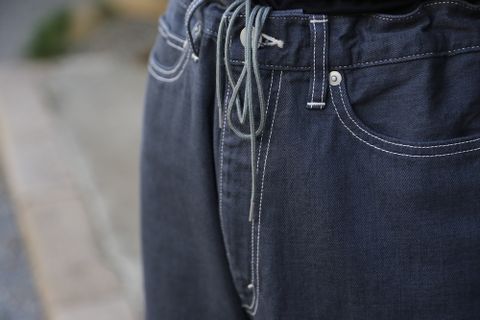 Graphpaper Denime Five Pocket Pants style. 2021.04.28.