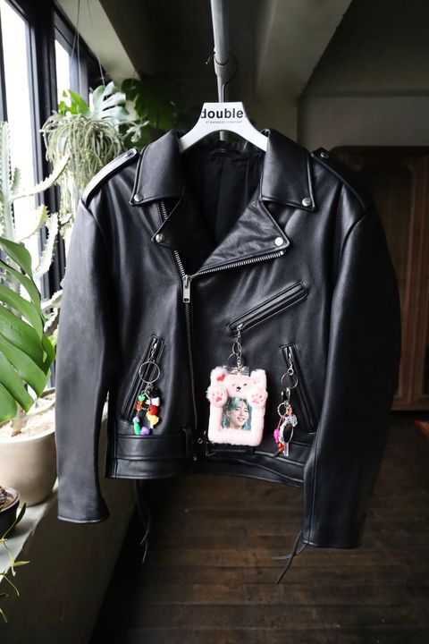 極希少✨CHARMCULT ダブルジップライダース 清春 ムーンエイジ 馬革 