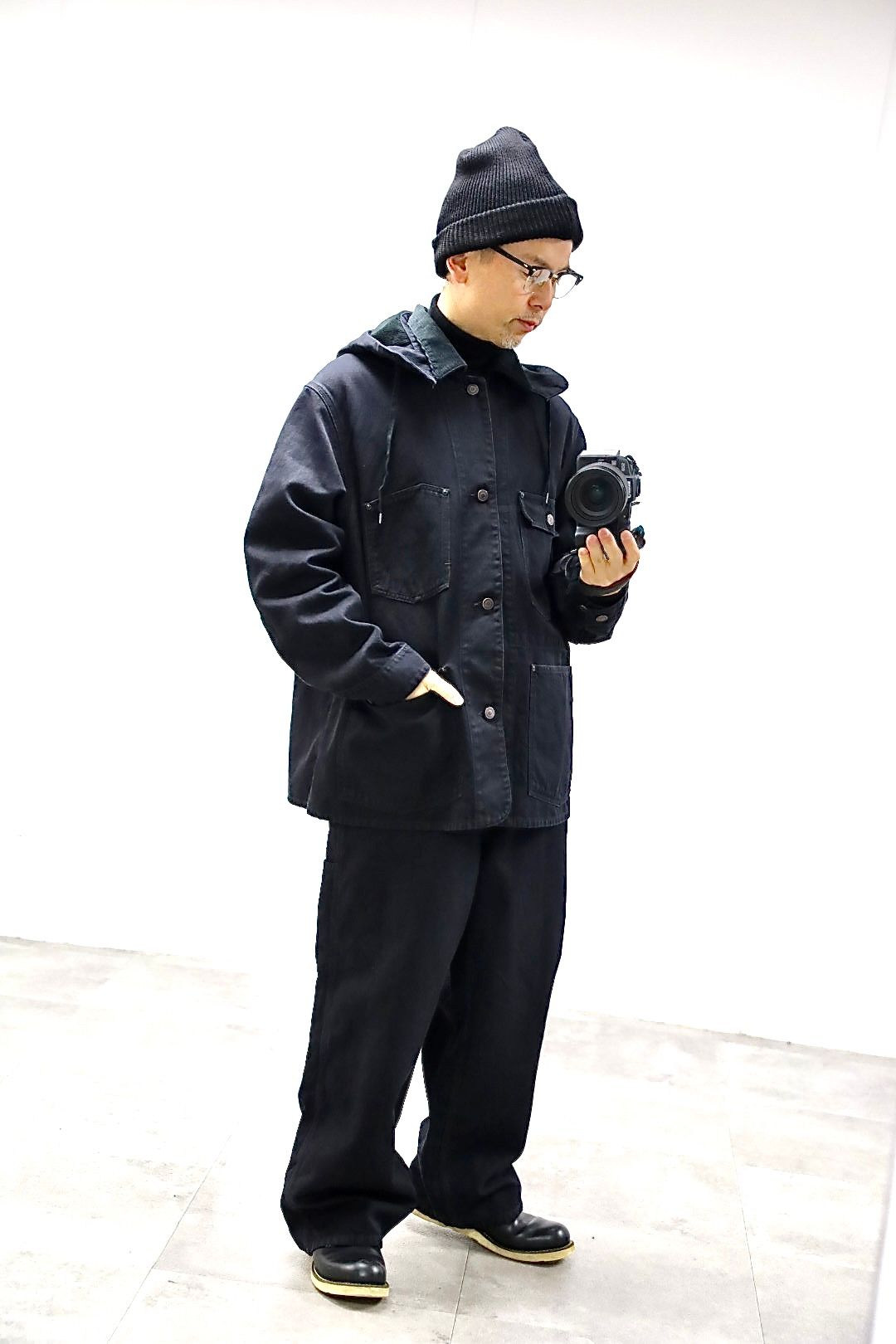 A.PRESSE - アプレッセ 2026 STYLE1 Vintage Silk Hemp Coverall