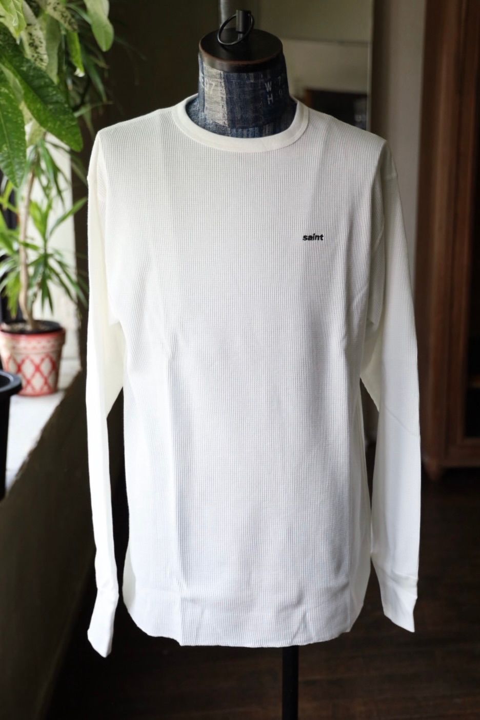 セントマイケル Tシャツ THARMAL LS TEE(SM-HR1-0000-041)WHITE★8月23日(土)発売！