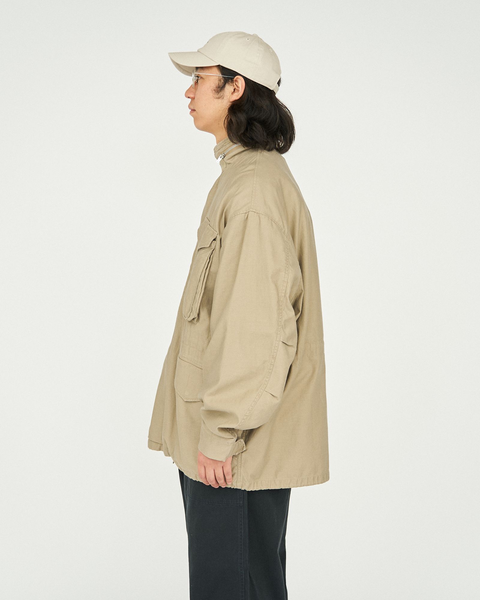 フレッシュサービス BACK SATEEN FIELD JACKET(FSC251-20136)TAN