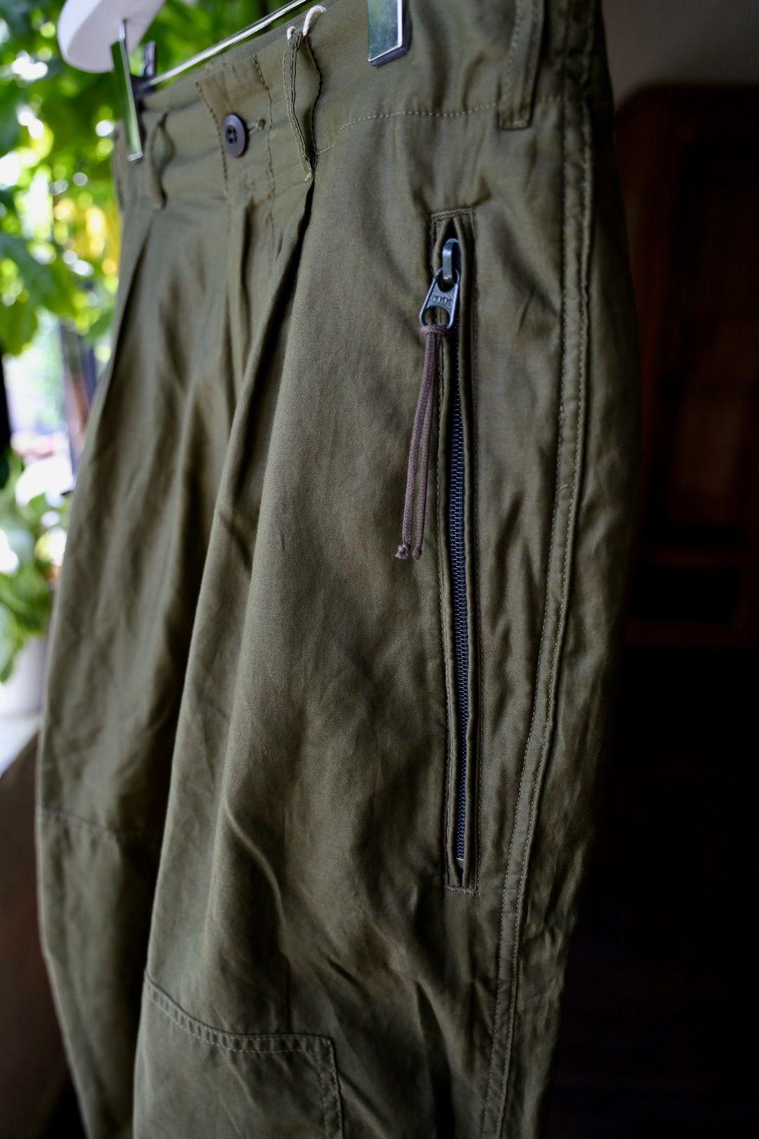 Gurank 25FW グランク フライトパンツ LM flight pant (2564)KHAKI