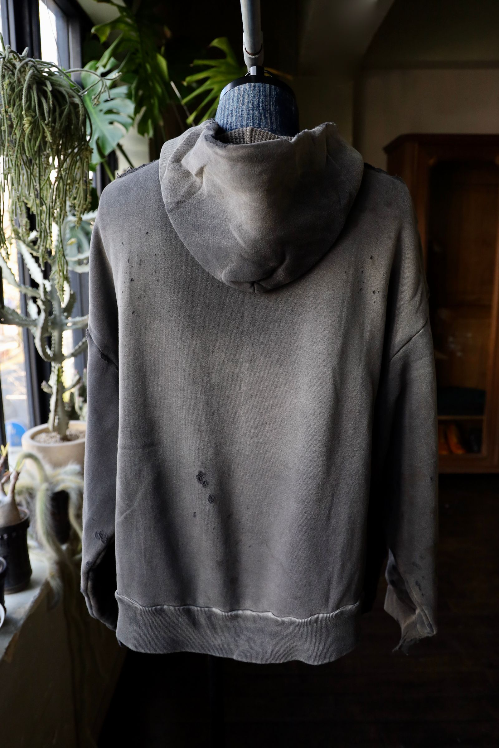 SAINT M×××××× - セントマイケル DBL FACE HOODIE (SM-YS1-0000