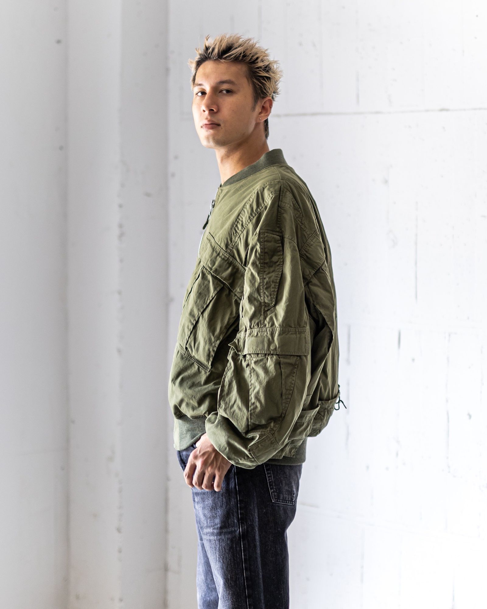 eYe JUNYA WATANABE MAN Wネーム 綿ナイロンオックスジャケット