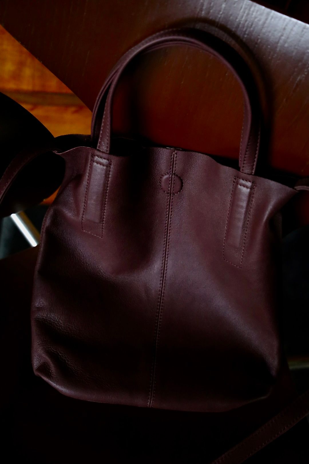 Morphee / モルフェ 2WAY SMALL TOTE(SL-BRG)BURGUNDY☆新作発売！