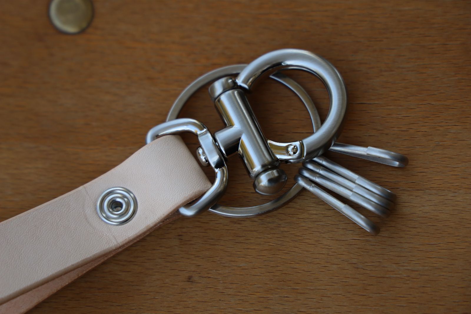 エンダースキーマ キーホルダー  key flock(qn-rc-kha)natural☆12月6日(土)発売！