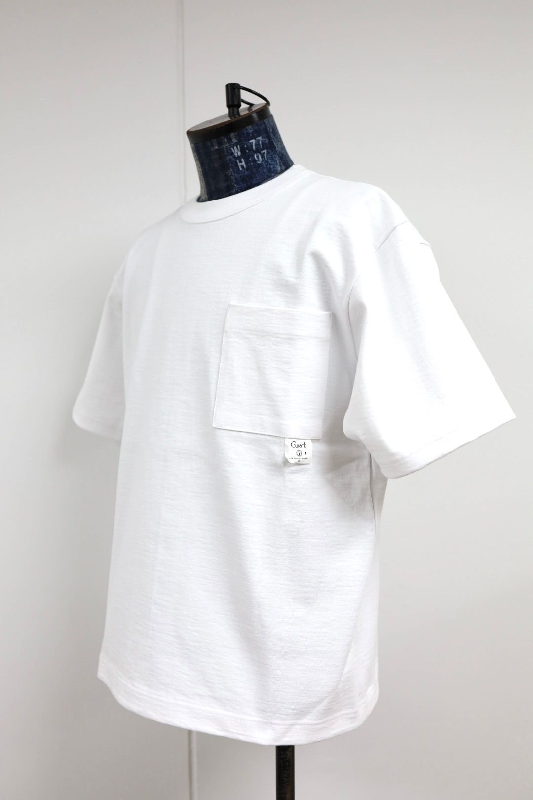 Gurank グランク 26SS Tシャツ 14/2LW PT-shirts(2615)WHITE★新作発売！