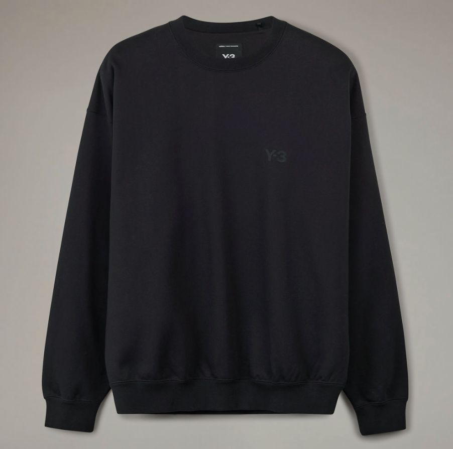 ワイスリー Y-3 スウェット FL CREW SWEAT (IW0075)BLACK☆新作発売！