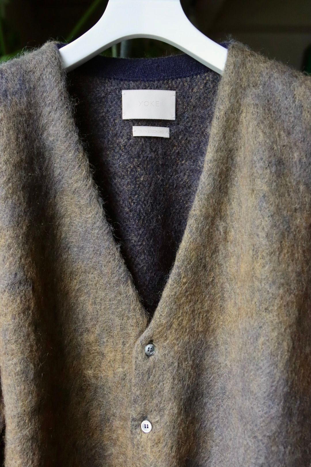 YOKE - ヨーク23AW LANDSCAPE MOHAIR JACQUARD CREWNECK