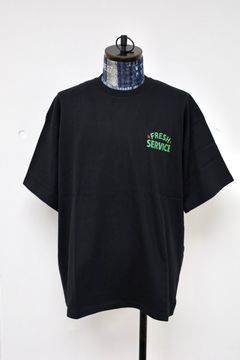 フレッシュサービス CORPORATE PRINTED S/S TEE "ALL DAY ALL NIGHT"(FSC261-70152)BLACK☆4月18日(土)新作発売！